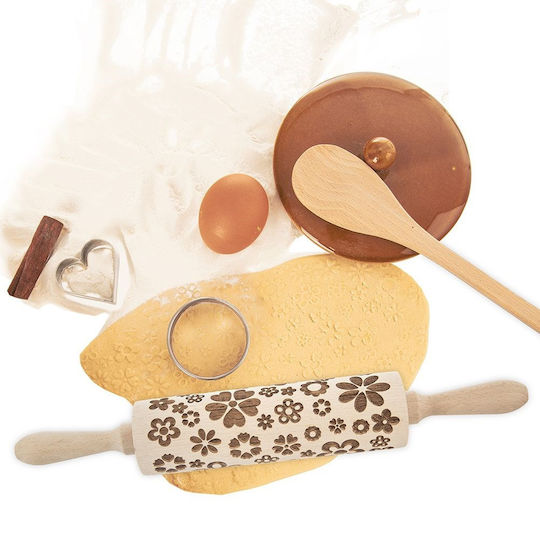 Orion Wooden Kitchen Rolling Pin 39cm