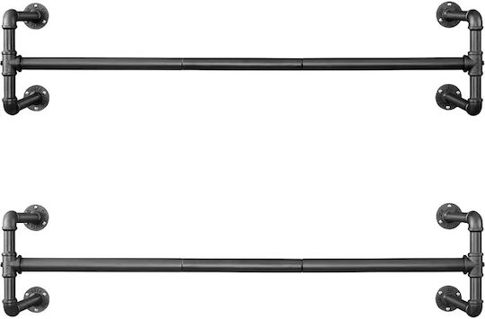 Songmics Metalică 110x30x29.5cm 2 buc Songmics Metalică 110x30x29.5cm 2 buc