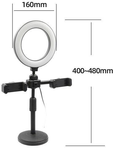 A-05 Ring Light with Mobile Phone Holder