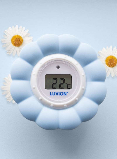 Luvion Ψηφιακό Θερμόμετρο Μπάνιου 5°C έως 39°C Μπλε