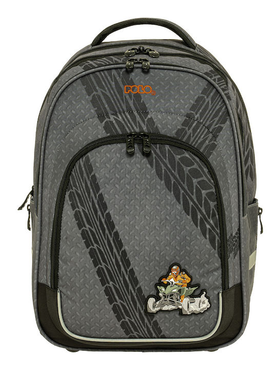 Polo Fusion School Backpack Elementary With Water Bottle Holder Quad Bike 25L 30 x 23 x 45cm 2026