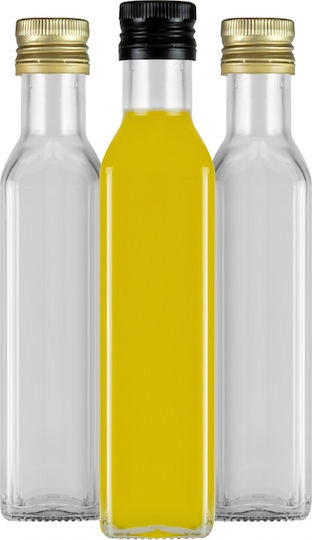 Bimberek Δοχείο Λαδιού Γυάλινο με Ροή 250ml