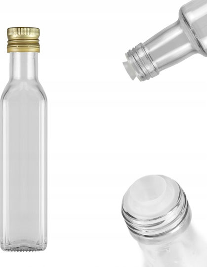 Bimberek Δοχείο Λαδιού Γυάλινο με Ροή 250ml