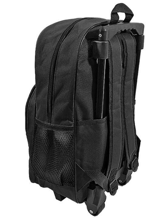 Benetton Ghiozdan Școlar Troler Pentru Școala Primară Negru 28 x 12 x 41 cm