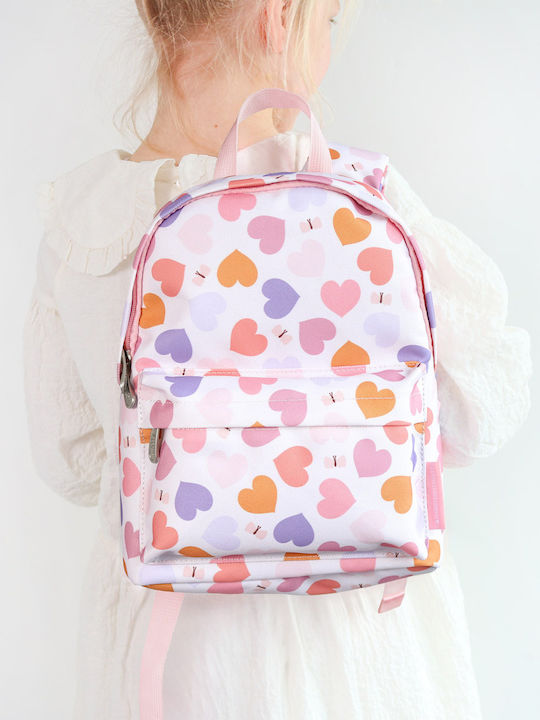 A Little Lovely Company Kindergarten Pink School Backpack