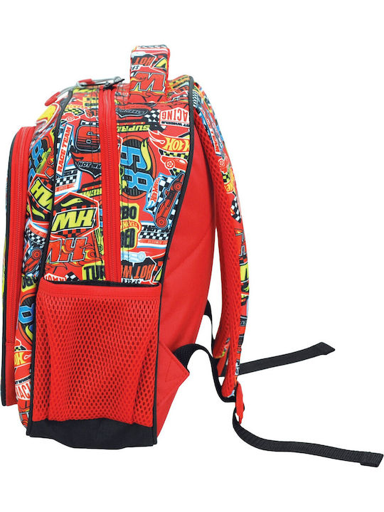 Hot Wheels Hot Wheels Race To Win School Backpack Kindergarten Multicolour 25 x 15 x 30cm