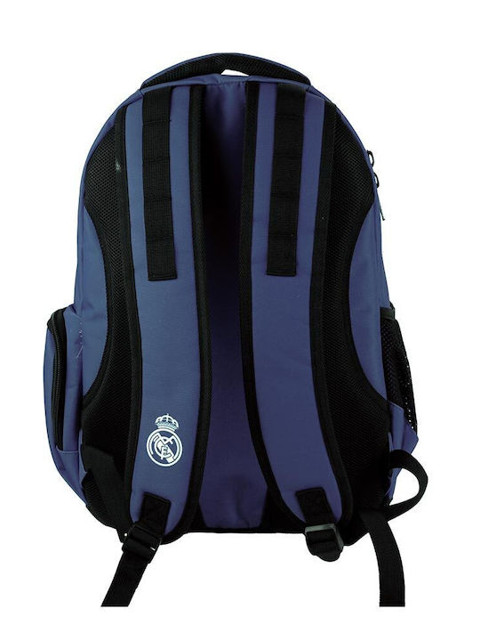 Back Me Up Real Madrid School Backpack Elementary With Water Bottle Holder Multicolour 30 x 28 x 48cm