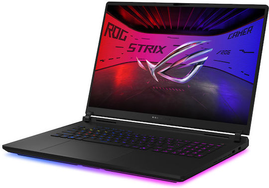 Asus Rog Strix Scar 18 G835LXG-TQ525X 18" UHD 240Hz (Ultra 9-290HX/64GB/2TB SSD + 2TB SSD/GeForce RTX 5090/W11 Pro) With ROG backpack & Gaming Mouse Off Black (US Keyboard)