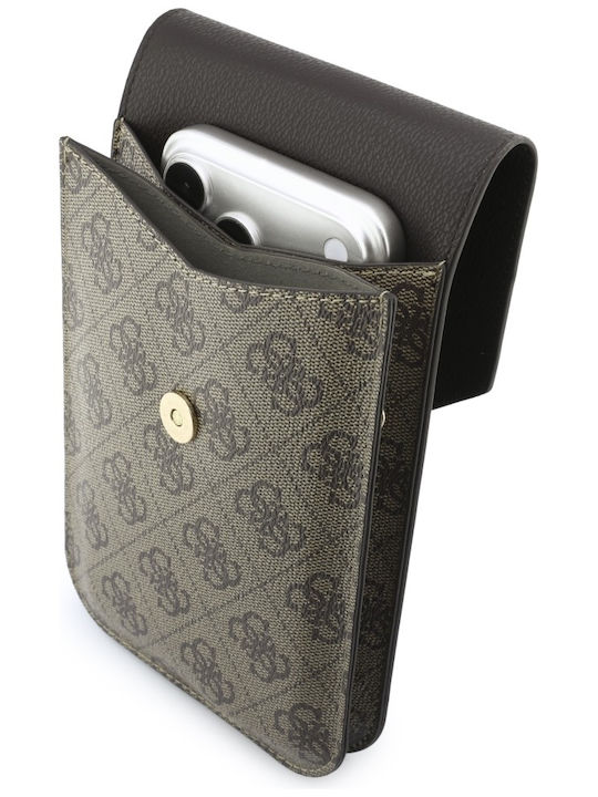 Leder Damen Handytasche Braun