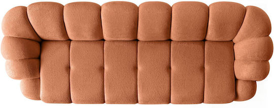 Octavio Four Seater Couch Tile Red 268x80x70 cm
