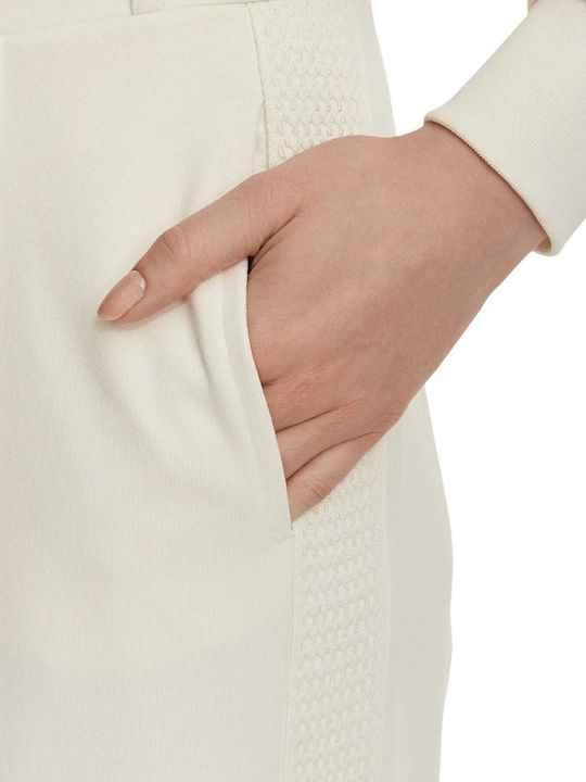 Flared Sweatpants Cream