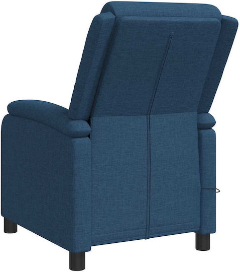 Relax Armchair Massage Blue 66x95x100cm
