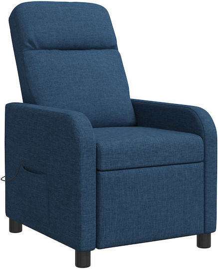 Scaun De Relax Masaj Albastru 66x95x100cm