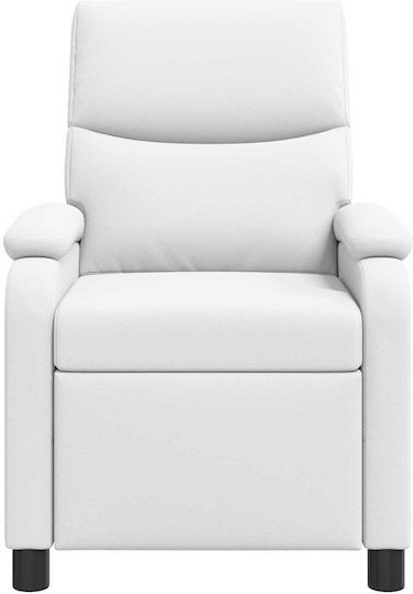 Relax Massage Armchair White 66x95x100cm