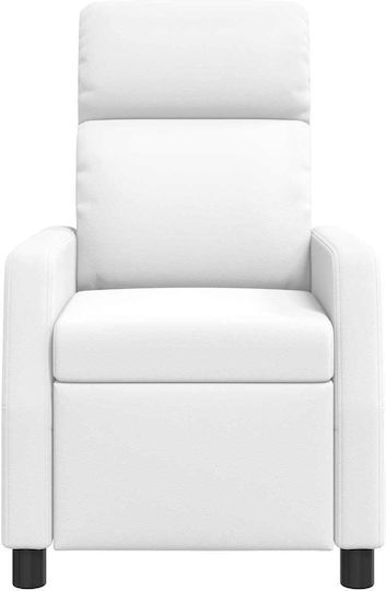 Πολυθρόνα Relax Massage Λευκό 66x95x100cm