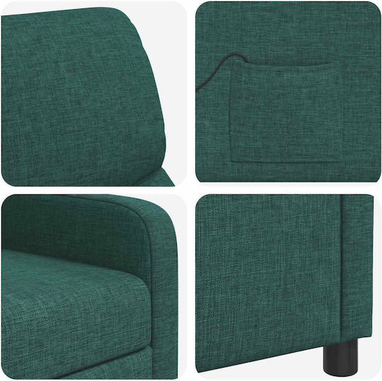 Релакс 66x95x100см Тъмнозелен Релакс 66x95x100см Тъмнозелен