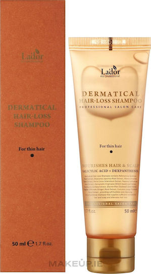 Lador Dermatical Shampoos against Hair Loss for Fine Hair 50ml