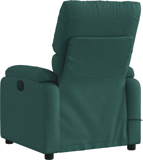 Scaun De Relax Masaj Cu Puf Verde Închis 75x99x99cm