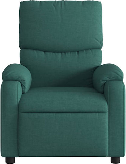 Scaun De Relax Masaj Cu Puf Verde Închis 75x99x99cm