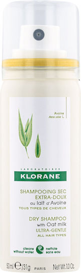 Klorane Oat Milk Ξηρό Σαμπουάν Όγκου για Κανονικά Μαλλιά 50ml