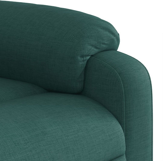 Scaun De Relax Masaj Cu Puf Verde Închis 75x99x99cm