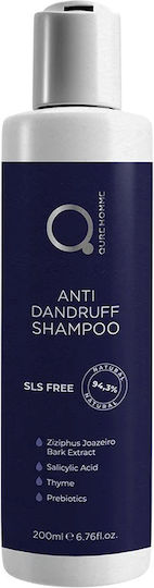 Qure Shampoos for Sensitive Scalp against Dandruff & Dry Scalp for All Hair Types 220ml