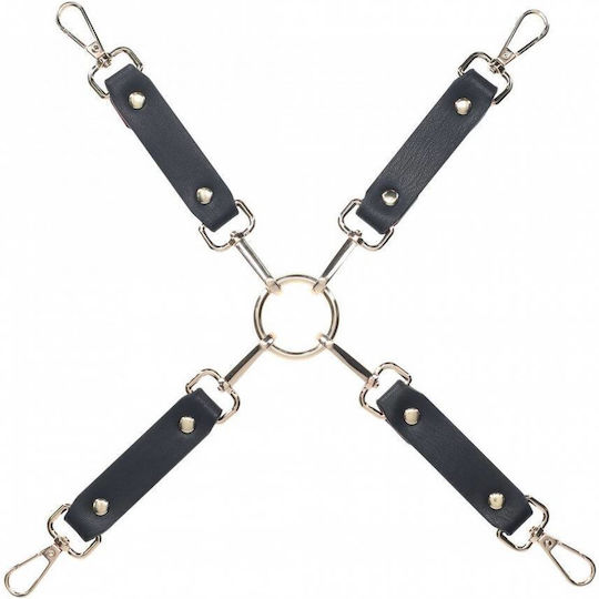 Shots Hogtie BDSM Zubehör in Schwarz Farbe