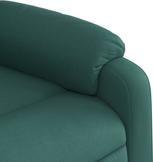 Scaun De Relax Masaj Cu Puf Verde Închis 78x92x98cm