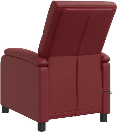 Relax Massage Sessel Rote 66x95x100cm