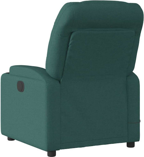Relax Massage Armchair Dark Green 74x89x100cm