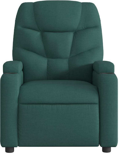 Relax Massage Armchair Dark Green 74x89x100cm