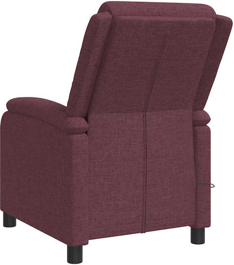 Relax Sessel Lila Massage 66x95x100cm