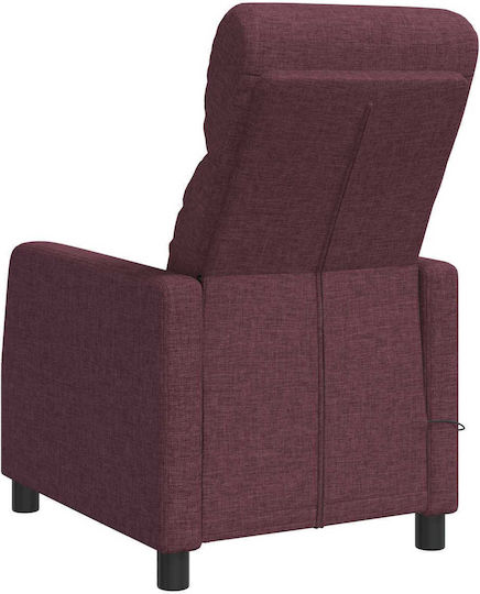 Relax Massage Sessel Lila 66x95x100cm