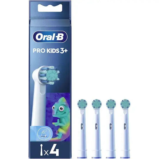 Oral-B Резервни Глави За Електрическа Четка Pro Kids 4 Бройки За 3+ Години