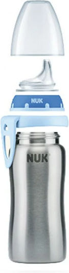 Nuk Active Cup Образователно Биберон Металик Син за 12m+ 215ml