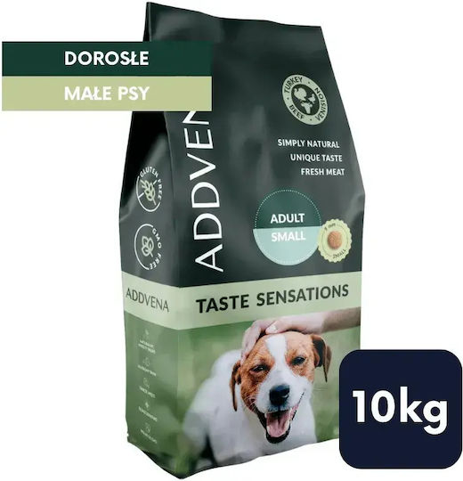Dog Food Taste Sensations 10kg Dry Dog Food for Adult Dogs Small Breeds with Turkey