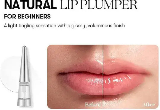Reedle S Lip Plumper Moisturizing Transparent Shiny Lip Gloss