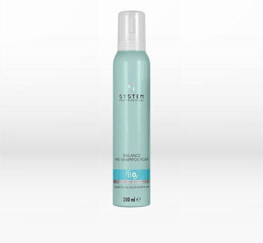 System Professional Shampoos gegen Trockene Kopfhaut für Ölig Haare 200ml