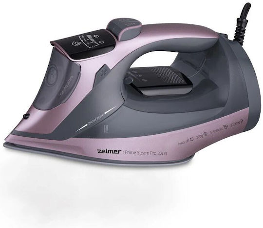 Zelmer Парна ютия 3200W с Керамична плоча