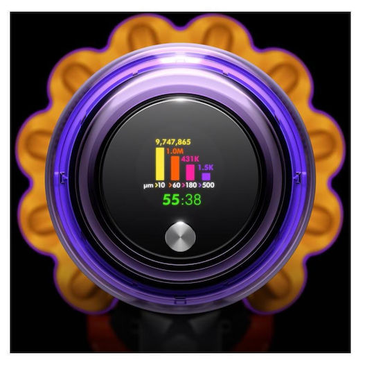 Dyson V15s Detect Submarine Акумулаторна Прахосмукачка 2 в 1 Stick & Ръчна Сребриста