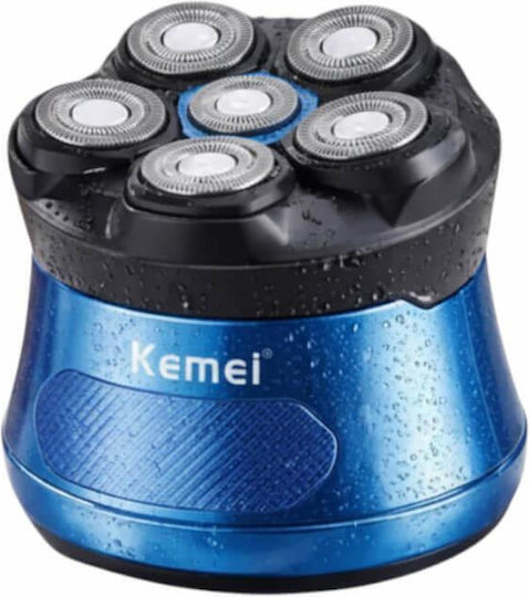 Kemei KM-567 Ротационна Самобръсначка За Лице Акумулаторна / С Кабел