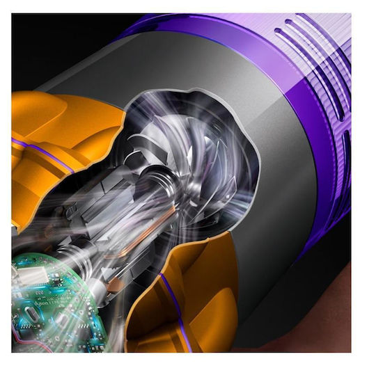 Dyson V15s Detect Submarine Акумулаторна Прахосмукачка 2 в 1 Stick & Ръчна Сребриста