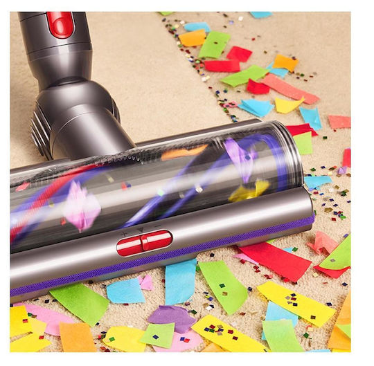 Dyson V15s Detect Submarine Акумулаторна Прахосмукачка 2 в 1 Stick & Ръчна Сребриста
