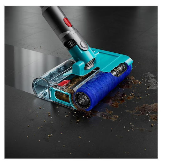 Dyson V15s Detect Submarine Акумулаторна Прахосмукачка 2 в 1 Stick & Ръчна Сребриста