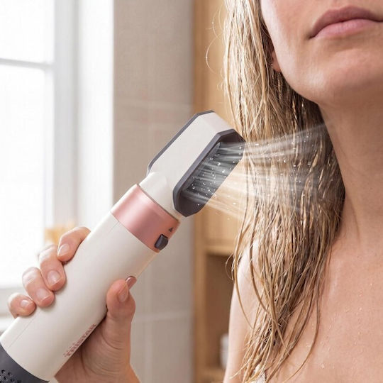 Tristar Ceramic Electric Hair Brush with Air for Hair Straightening and Curls