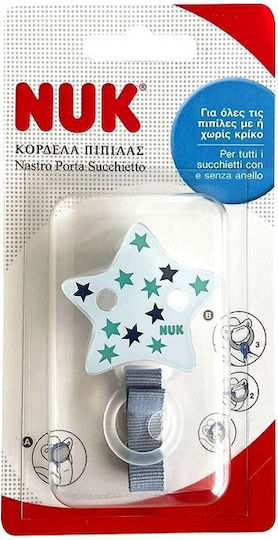 Nuk Nuk Schnullerzubehör Stoff Blau