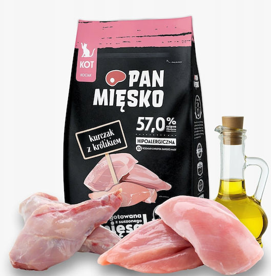 Pan Miesko Dry Cat Food for Kittens with Chicken / Rabbit 5kg