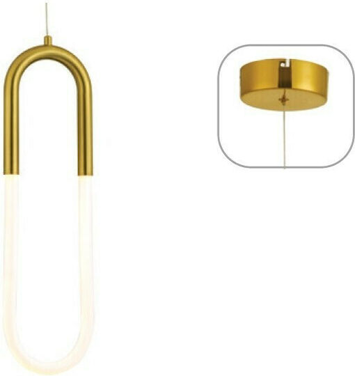 Aca Venus LED Κρεμαστό Φωτιστικό 145x23εκ. Aca Venus LED Κρεμαστό Φωτιστικό 145x23εκ.