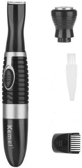 Kemei Trimmer Μηχανή Μαύρη KM-PG5004