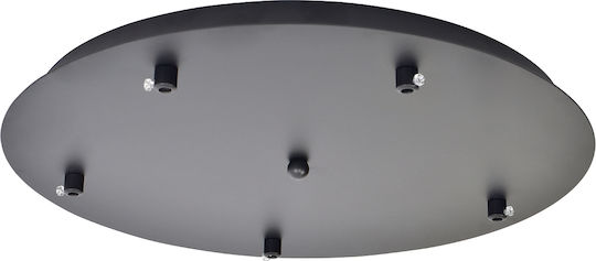 Home Lighting Κρεμαστό Φωτιστικό Πολύχρωμο για 5 Λαμπτήρες E27 40x10x300εκ.